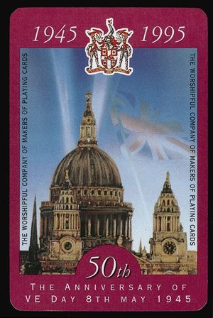 WORSHIPFUL 1984 PLAYING CARDS  2x   CARDS  THE OLD BAILEY CRIMINAL COURT   910 